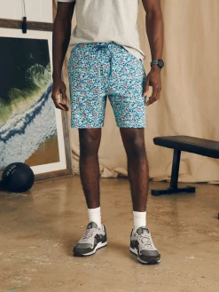Faherty Brand Shorelite Active Swim Short (7" Inseam) -^ Shorts