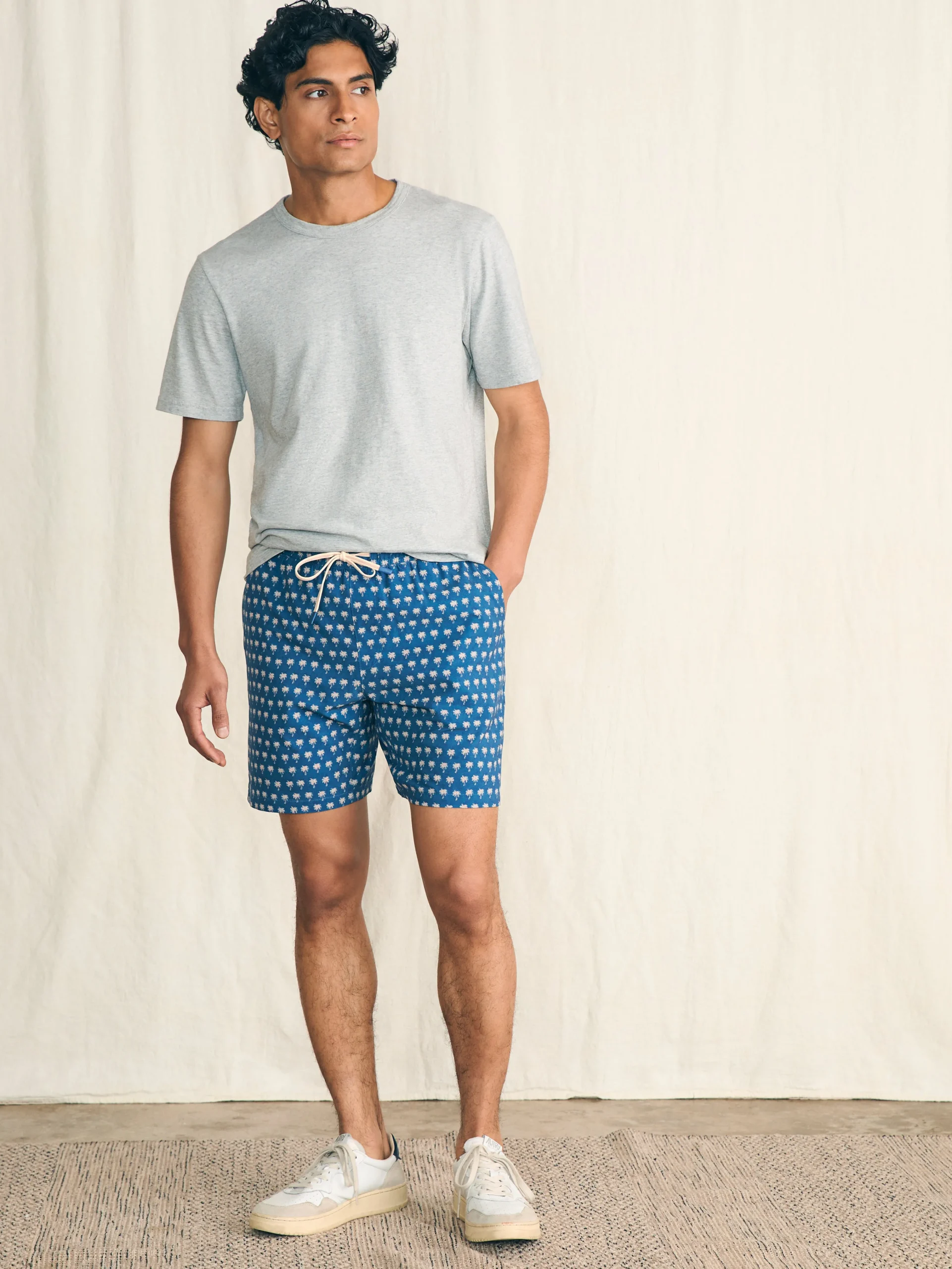 Faherty Brand Shorelite Active Swim Short (7" Inseam) -^ Swim