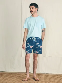 Faherty Brand Shorelite Active Swim Short (7" Inseam) -^ Swim