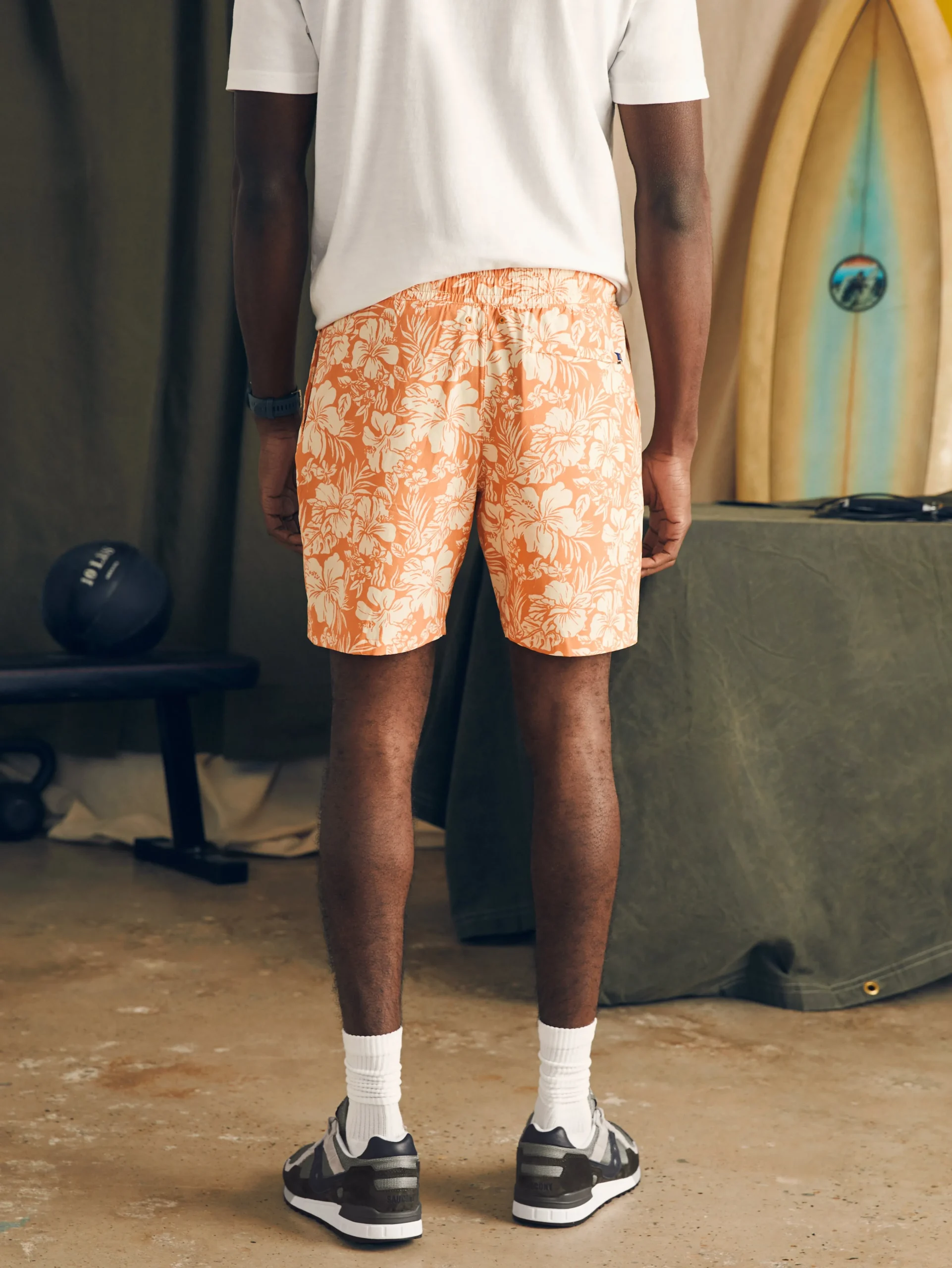 Faherty Brand Shorelite Active Swim Short (7" Inseam) -^ Shorts|Swim