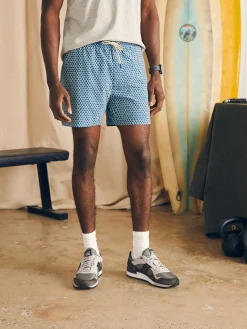 Faherty Brand Shorelite Active Swim Short (7" Inseam) -^ Shorts|Swim
