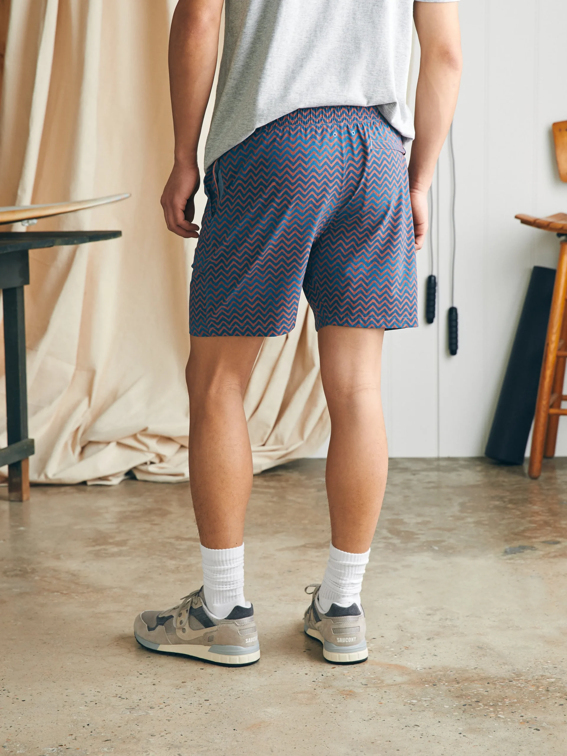 Faherty Brand Shorelite Active Swim Short (7" Inseam) -^ Swim