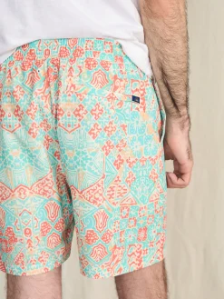 Faherty Brand Shorelite Active Swim Short (7" Inseam) -^ Swim