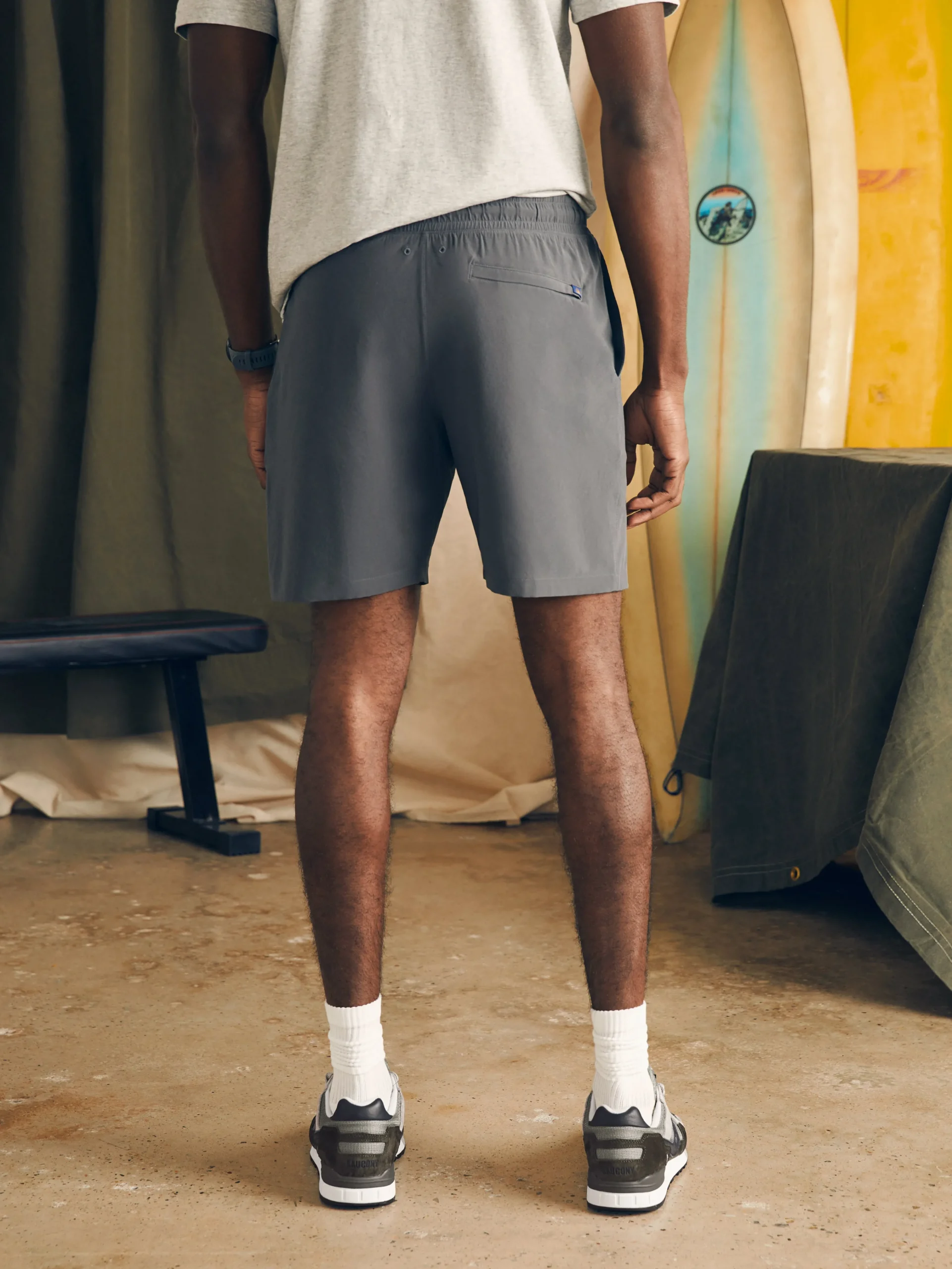 Faherty Brand Shorelite Active Swim Short (7" Inseam) -^ Shorts|Swim