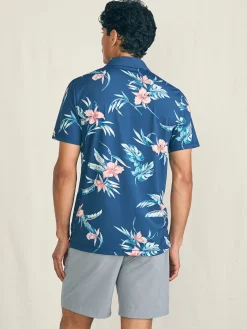 Faherty Brand Shorelite Short-Sleeve Tech Polo -^ Polo Shirts