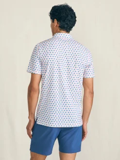 Faherty Brand Shorelite Short-Sleeve Tech Polo -^ Polo Shirts