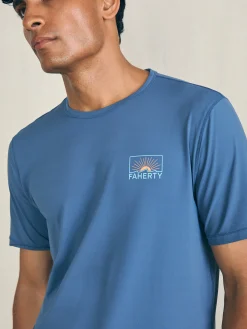 Faherty Brand Shorelite Short-Sleeve Tech Tee -^ T-Shirts & Henleys