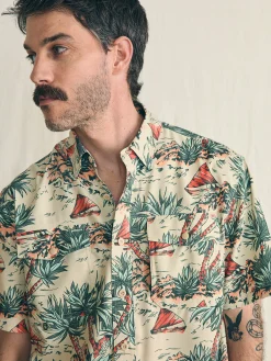 Faherty Brand Shorelite Short-Sleeve Tech Shirt -^ Shirts