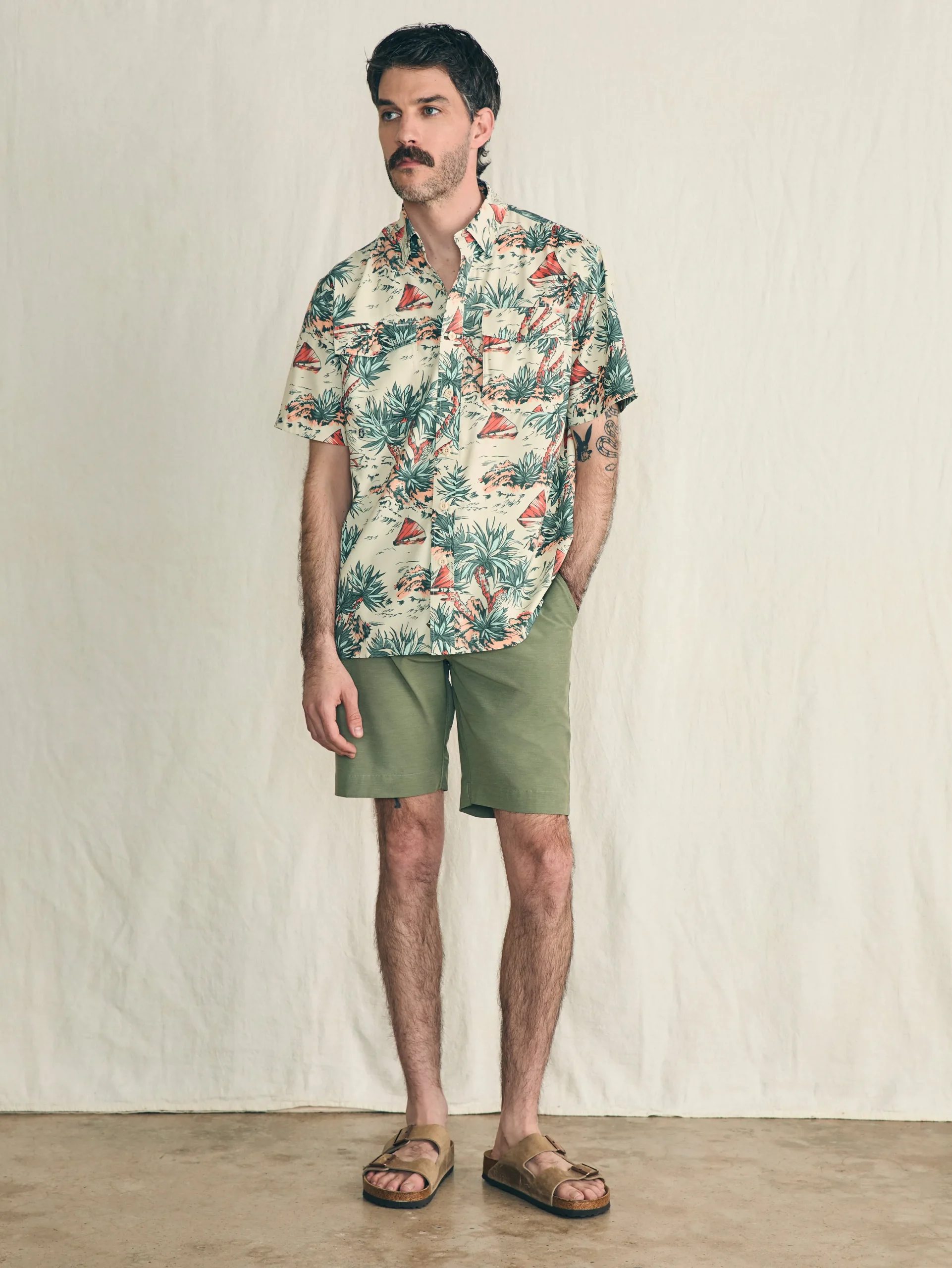 Faherty Brand Shorelite Short-Sleeve Tech Shirt -^ Shirts