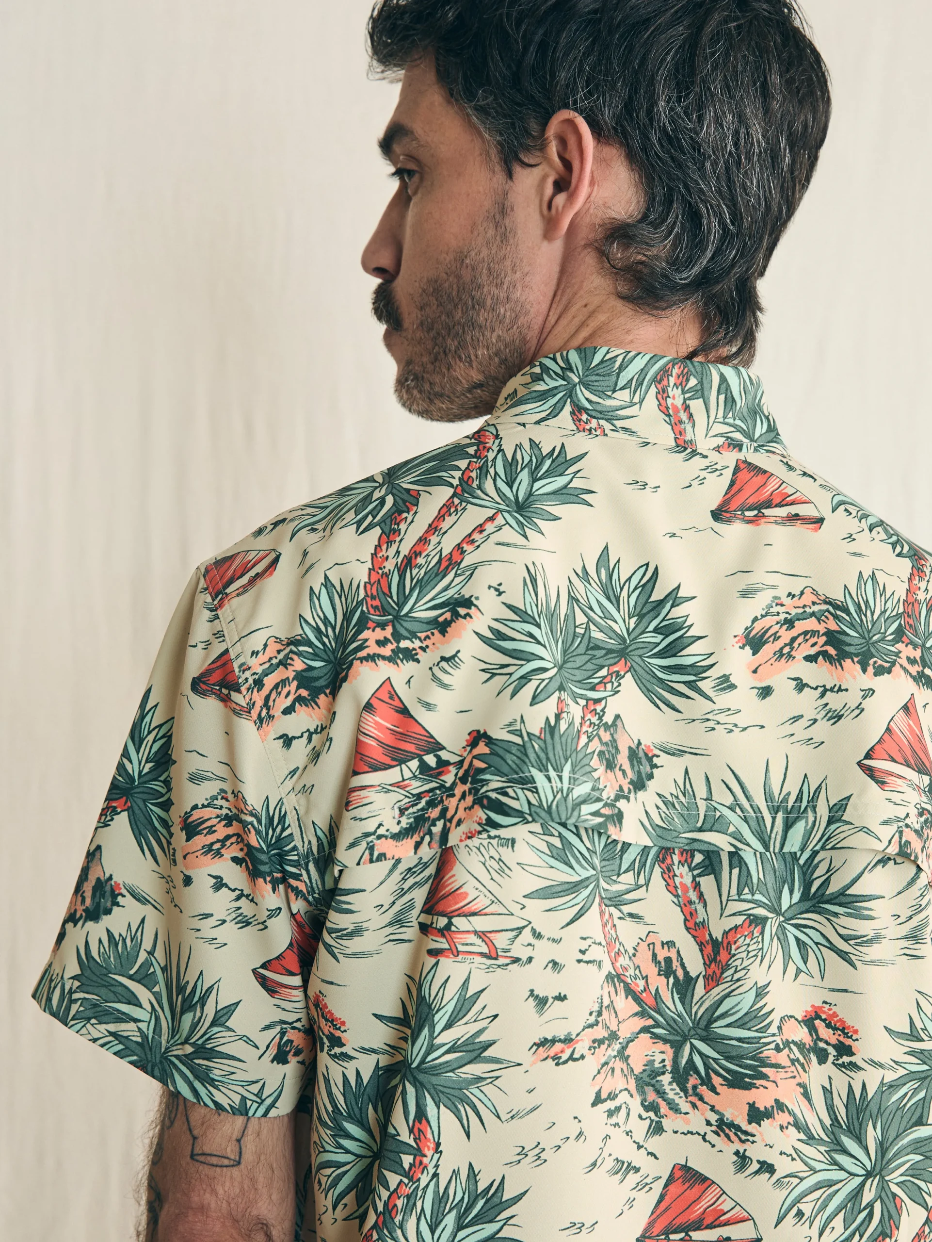 Faherty Brand Shorelite Short-Sleeve Tech Shirt -^ Shirts