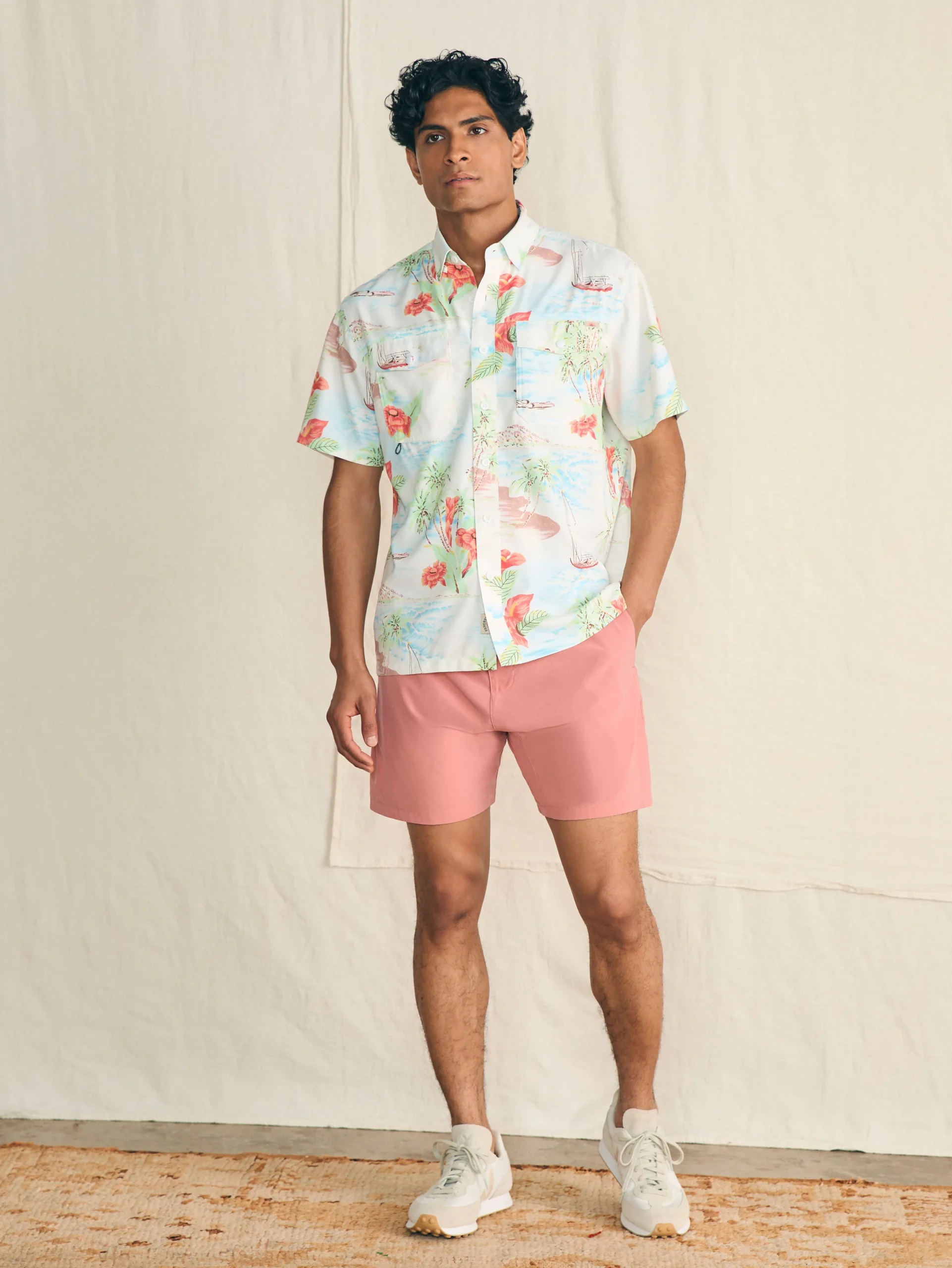 Faherty Brand Shorelite Short-Sleeve Tech Shirt -^ Shirts
