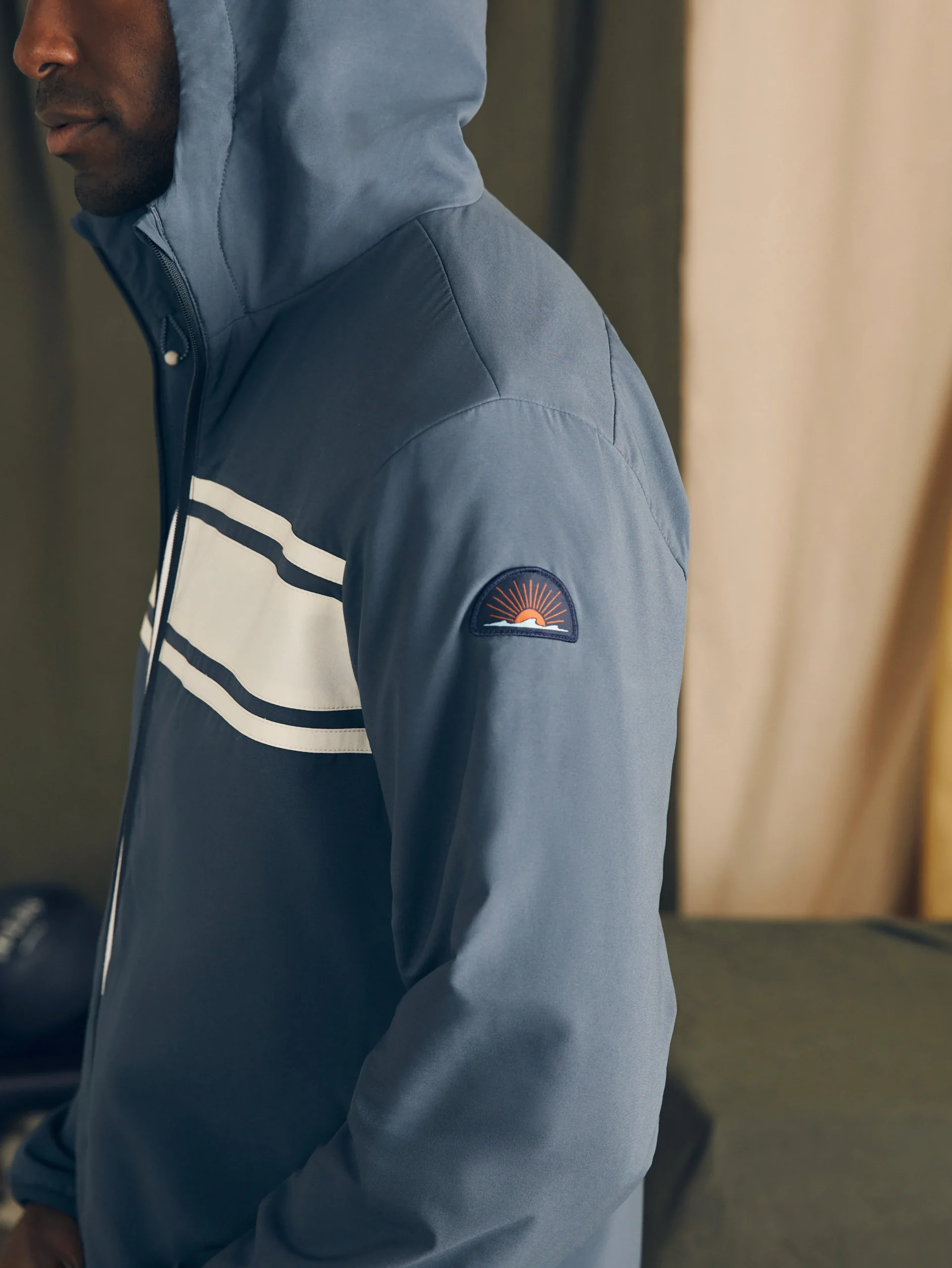 Faherty Brand Shorelite Surf Stripe Jacket -^ Jackets & Vests