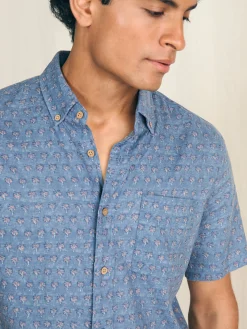 Faherty Brand Short-Sleeve Breeze Shirt -^ Shirts