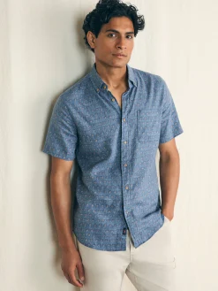Faherty Brand Short-Sleeve Breeze Shirt -^ Shirts