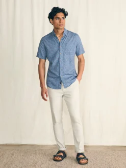 Faherty Brand Short-Sleeve Breeze Shirt -^ Shirts