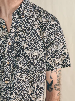 Faherty Brand Short-Sleeve Breeze Shirt -^ Shirts