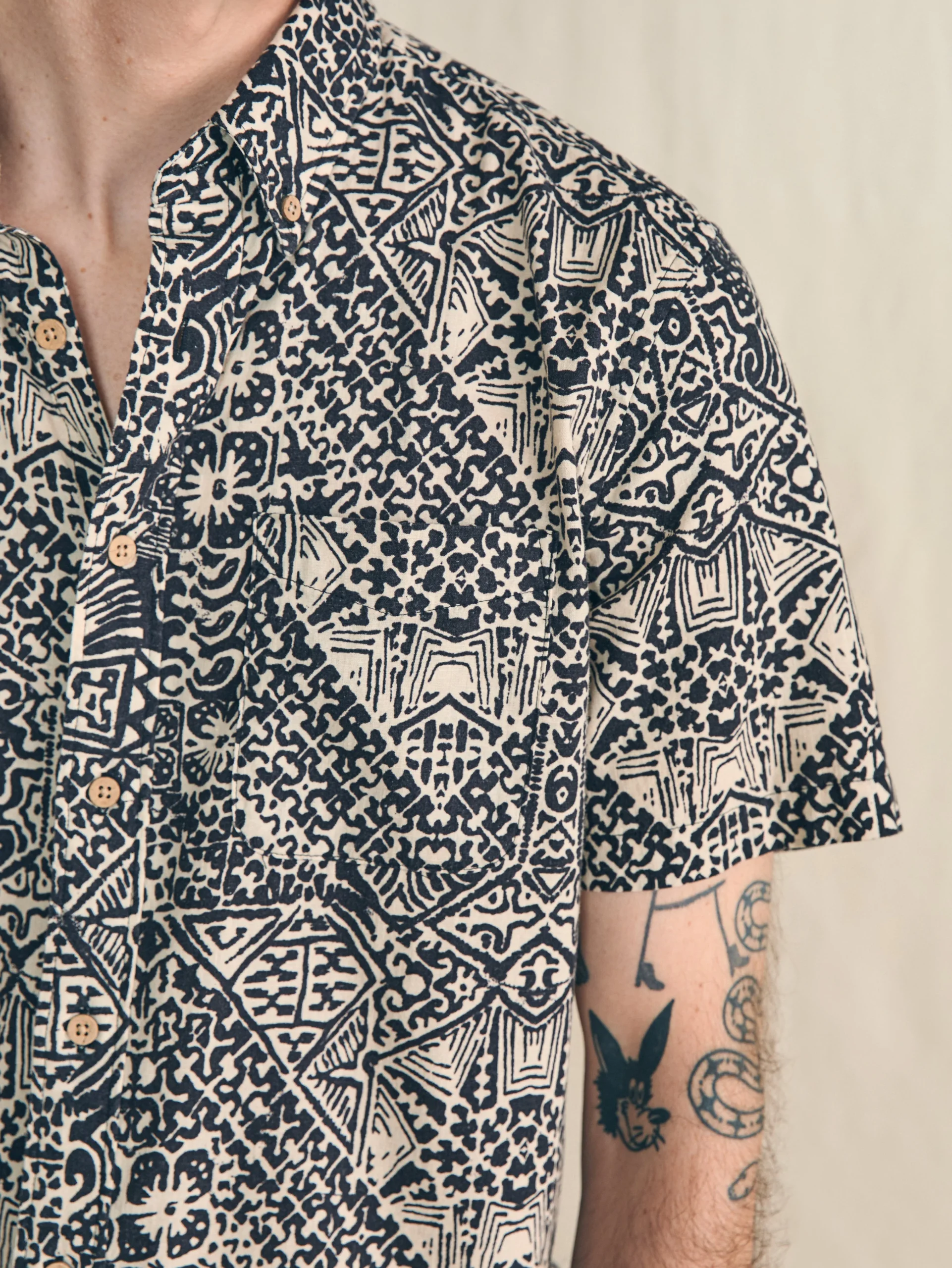 Faherty Brand Short-Sleeve Breeze Shirt -^ Shirts