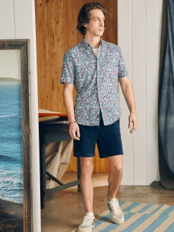 Faherty Brand Short-Sleeve Breeze Shirt -^ Shirts