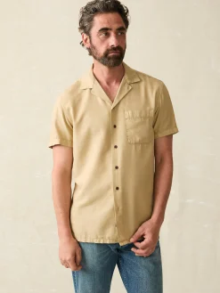 Faherty Brand Short-Sleeve Getaway Camp Shirt -^ Shirts