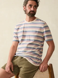 Faherty Brand Short-Sleeve Hemp Blend Tee -^ T-Shirts & Henleys
