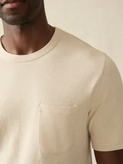 Faherty Brand Short-Sleeve Hemp Blend Tee -^ T-Shirts & Henleys