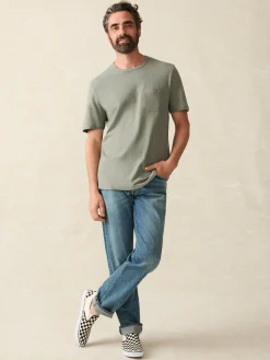 Faherty Brand Short-Sleeve Hemp Blend Tee -^ T-Shirts & Henleys