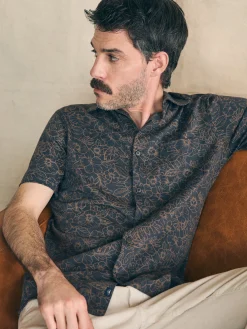 Faherty Brand Short-Sleeve Hermosa Knit Shirt -^ Shirts