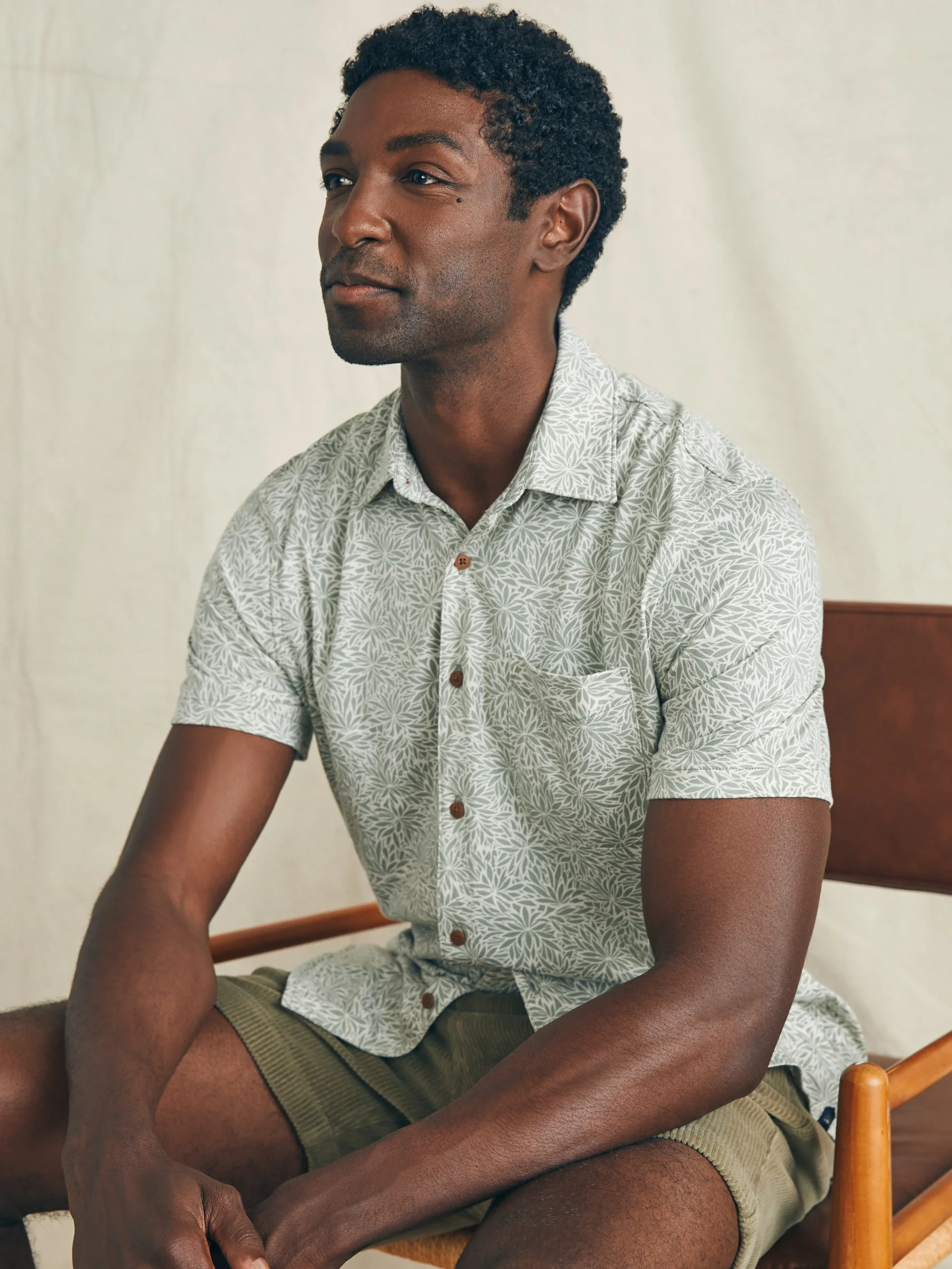 Faherty Brand Short-Sleeve Hermosa Knit Shirt -^ Shirts