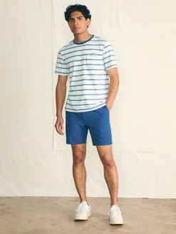 Faherty Brand Short-Sleeve Indigo Pocket Tee -^ T-Shirts & Henleys