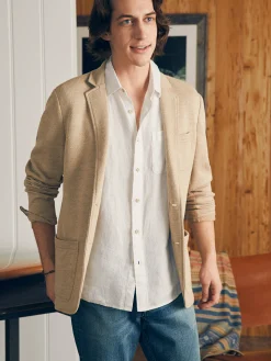 Faherty Brand Short-Sleeve Palma Linen Shirt -^ Shirts