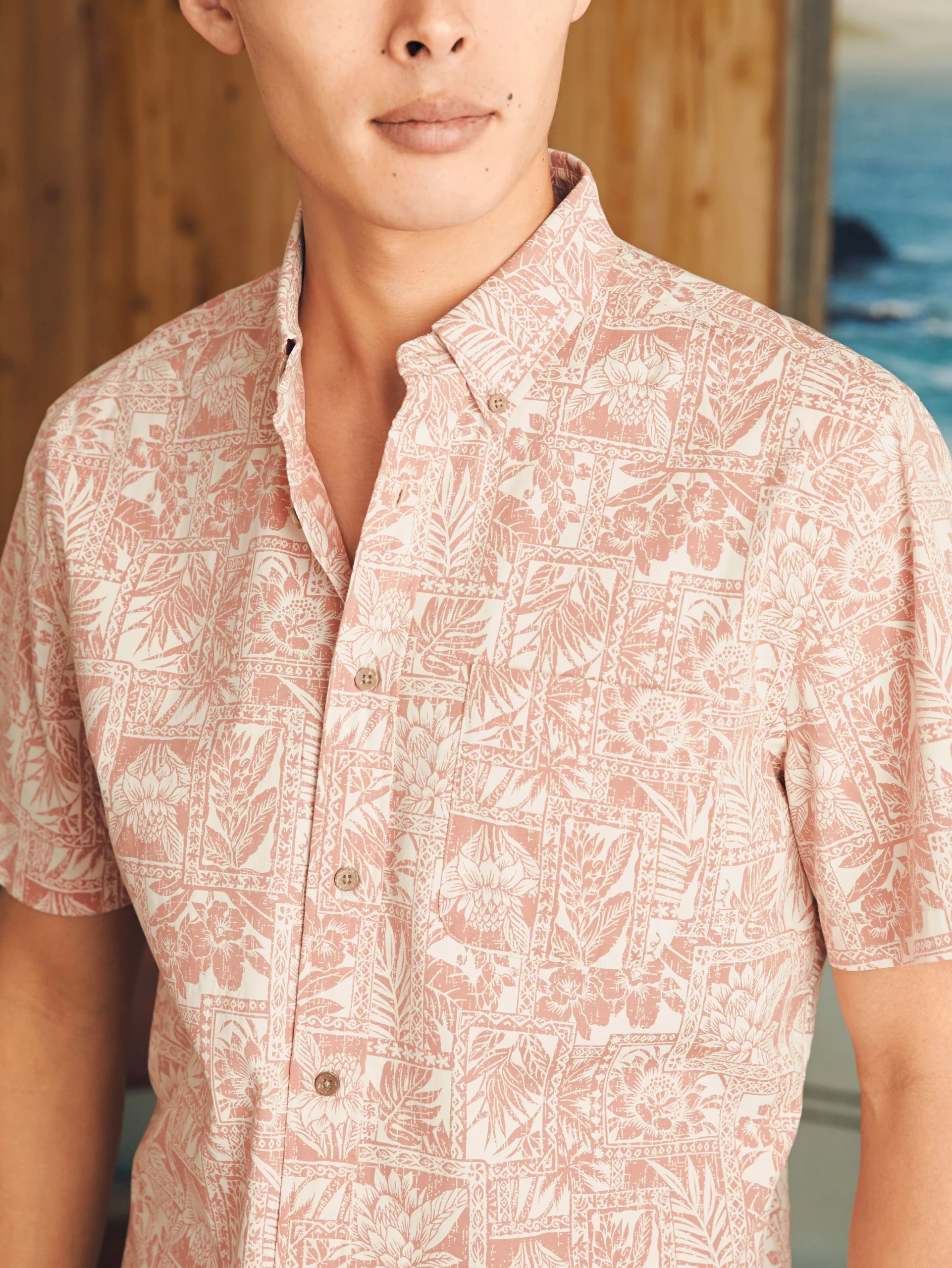 Faherty Brand Short-Sleeve Stretch Playa Shirt -^ Shirts