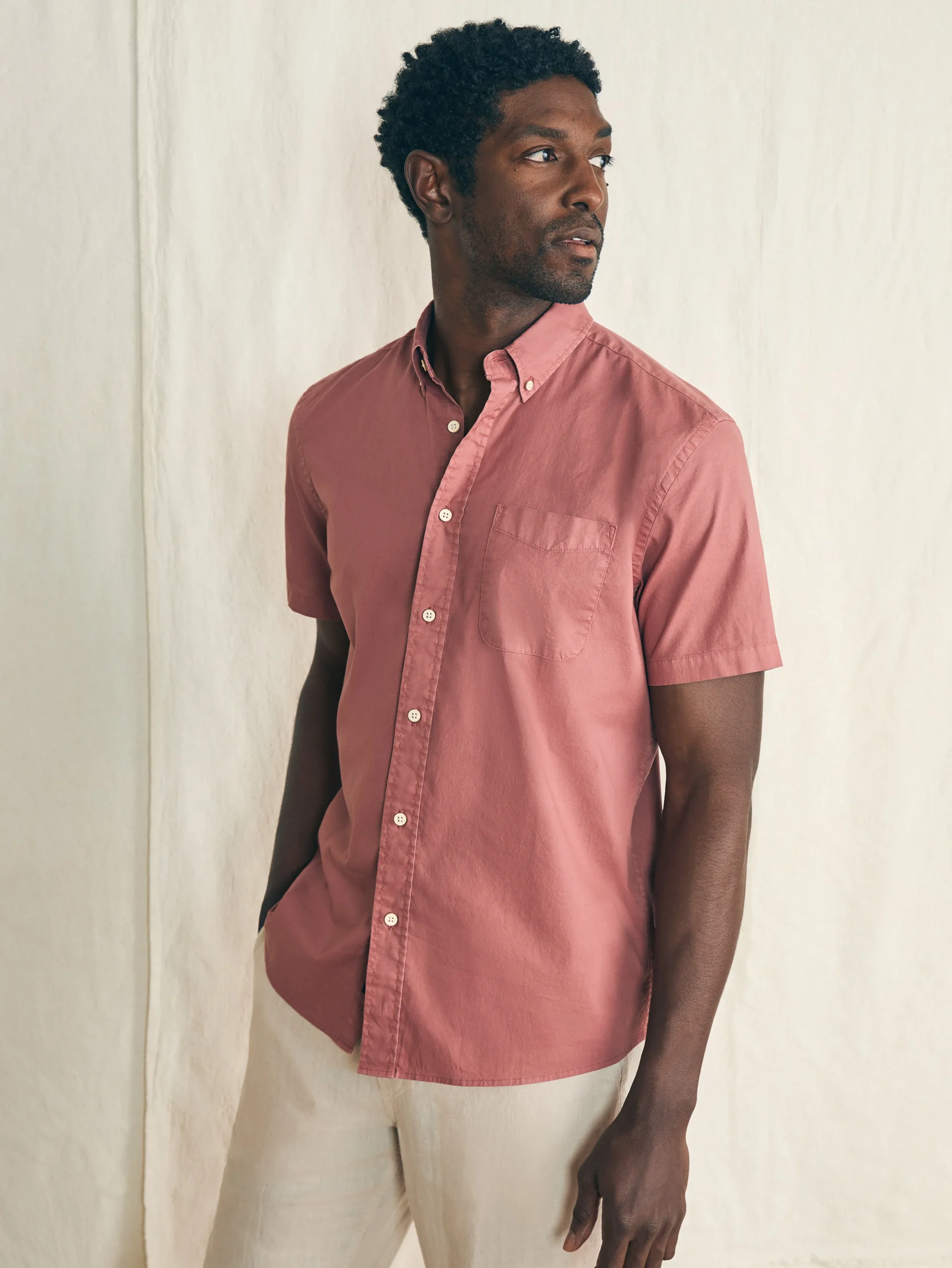 Faherty Brand Short-Sleeve Stretch Playa Shirt -^ Shirts