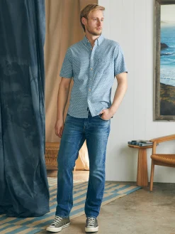 Faherty Brand Short-Sleeve Stretch Playa Shirt -^ Shirts