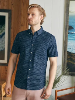Faherty Brand Short-Sleeve Stretch Playa Shirt -^ Shirts