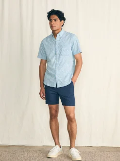 Faherty Brand Short-Sleeve Stretch Playa Shirt -^ Shirts