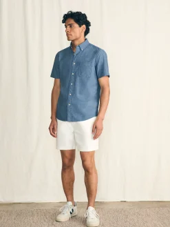 Faherty Brand Short-Sleeve Stretch Playa Shirt -^ Shirts