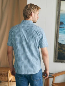 Faherty Brand Short-Sleeve Stretch Playa Shirt (Tall) -^ Shirts