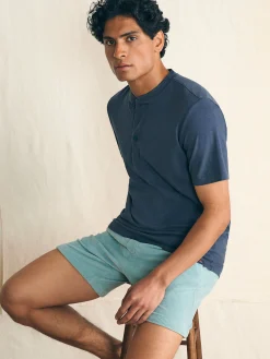 Faherty Brand Short-Sleeve Sunwashed Henley -^ T-Shirts & Henleys