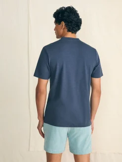 Faherty Brand Short-Sleeve Sunwashed Henley -^ T-Shirts & Henleys