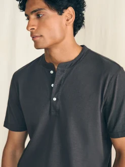 Faherty Brand Short-Sleeve Sunwashed Henley -^ T-Shirts & Henleys