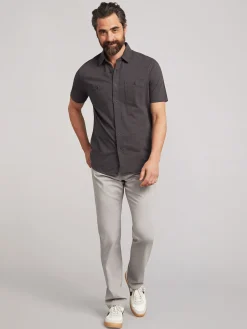 Faherty Brand Short-Sleeve Sunwashed Knit Shirt (Tall) -^ Shirts
