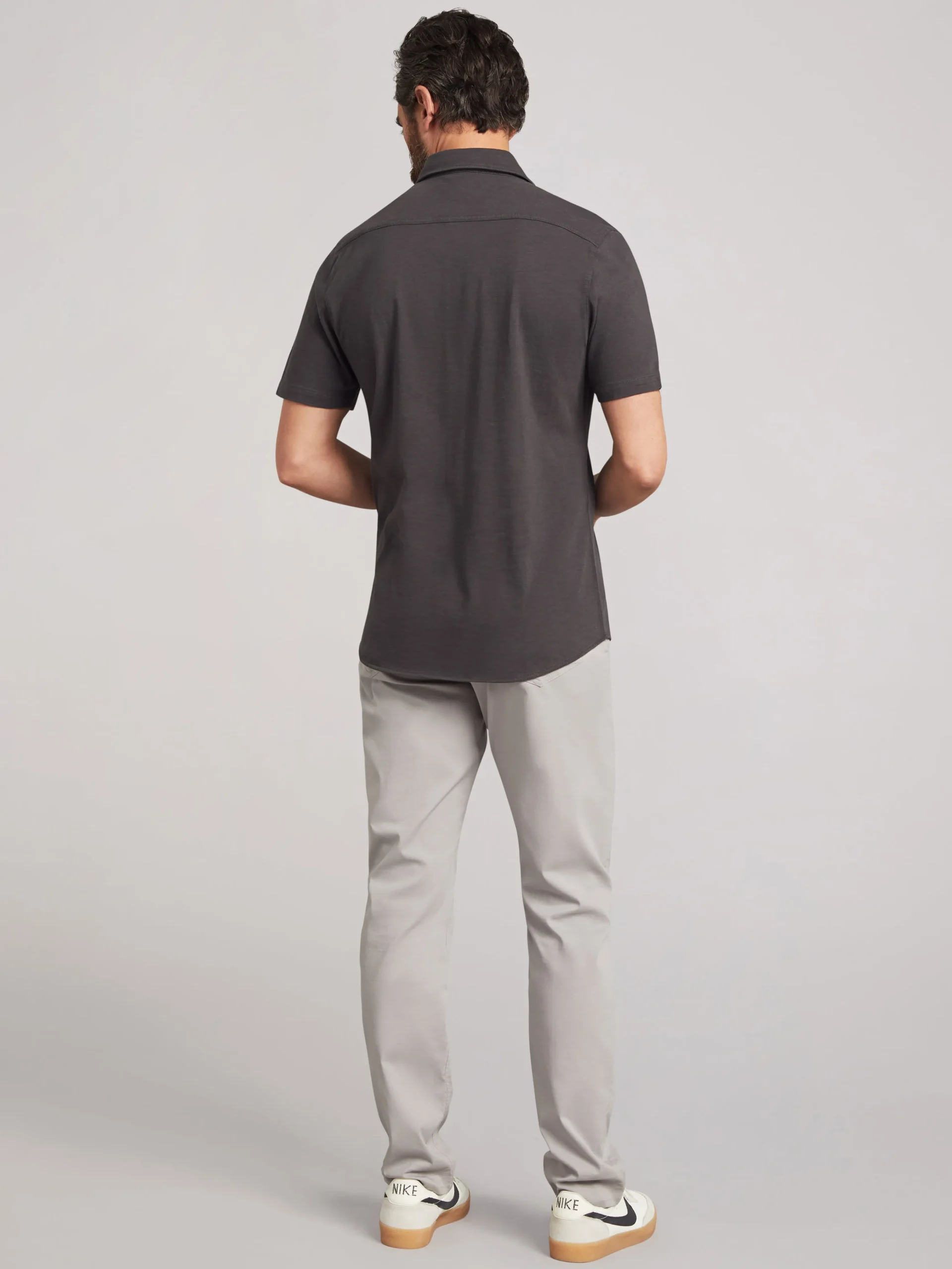 Faherty Brand Short-Sleeve Sunwashed Knit Shirt (Tall) -^ Shirts