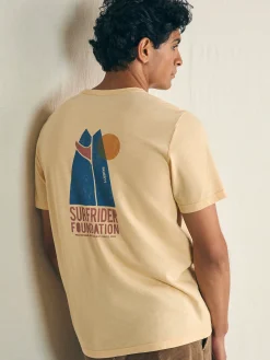 Faherty Brand Short-Sleeve Surfrider Sunwashed Pocket Tee -^ T-Shirts & Henleys