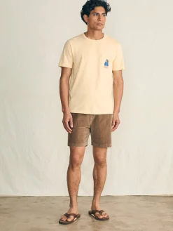 Faherty Brand Short-Sleeve Surfrider Sunwashed Pocket Tee -^ T-Shirts & Henleys