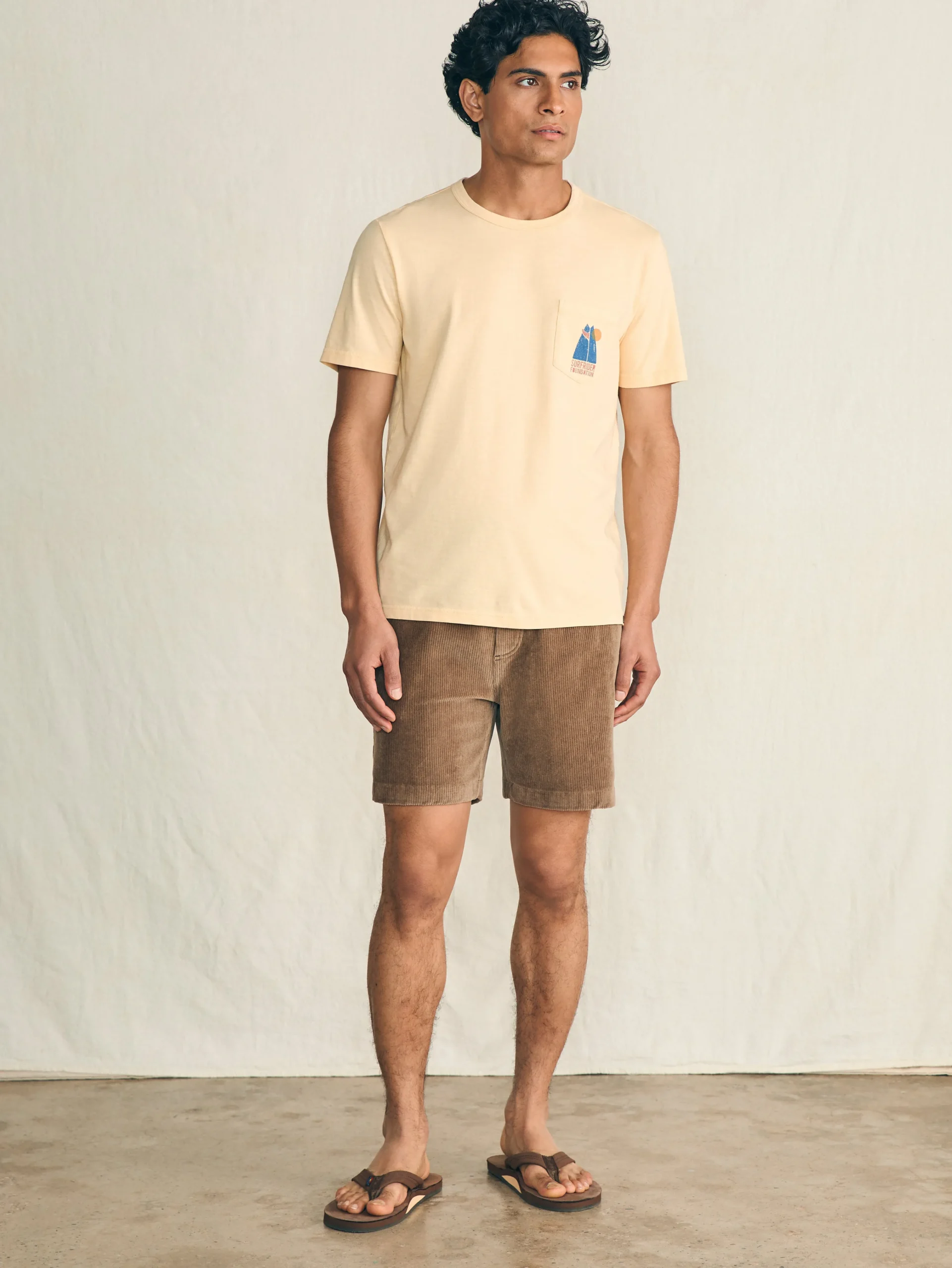 Faherty Brand Short-Sleeve Surfrider Sunwashed Pocket Tee -^ T-Shirts & Henleys
