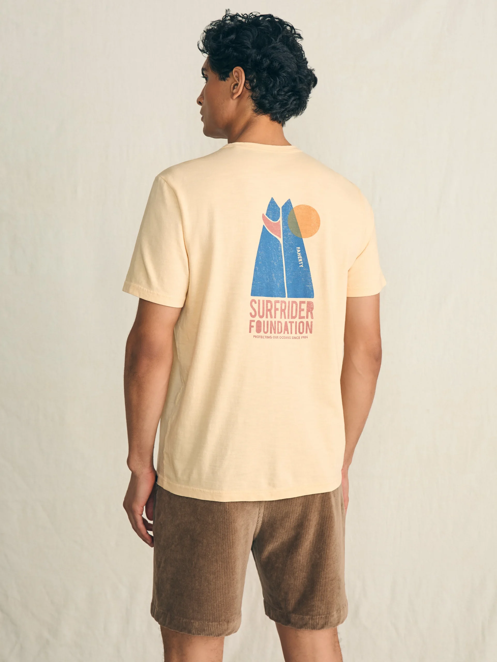Faherty Brand Short-Sleeve Surfrider Sunwashed Pocket Tee -^ T-Shirts & Henleys