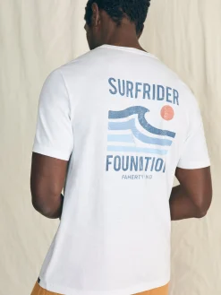 Faherty Brand Short-Sleeve Surfrider Sunwashed Pocket Tee -^ T-Shirts & Henleys