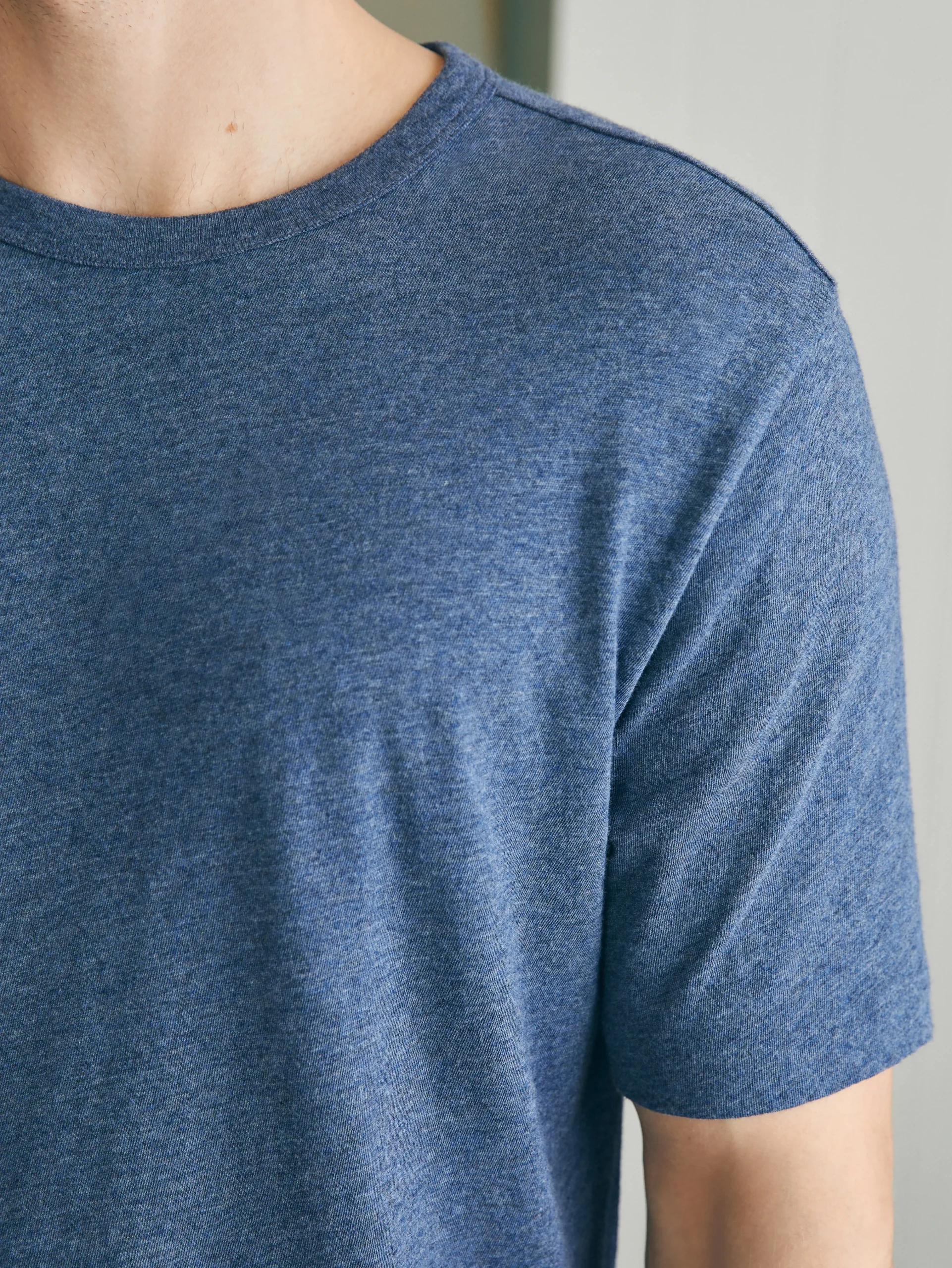 Faherty Brand Short-Sleeve Vintage Chambray Tee -^ T-Shirts & Henleys