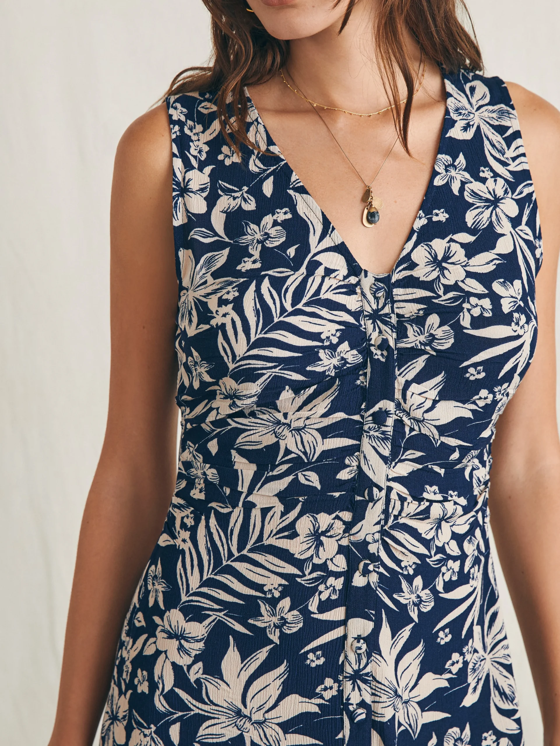 Faherty Brand Siena Midi Dress -^Women Dresses