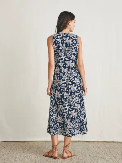 Faherty Brand Siena Midi Dress -^Women Dresses